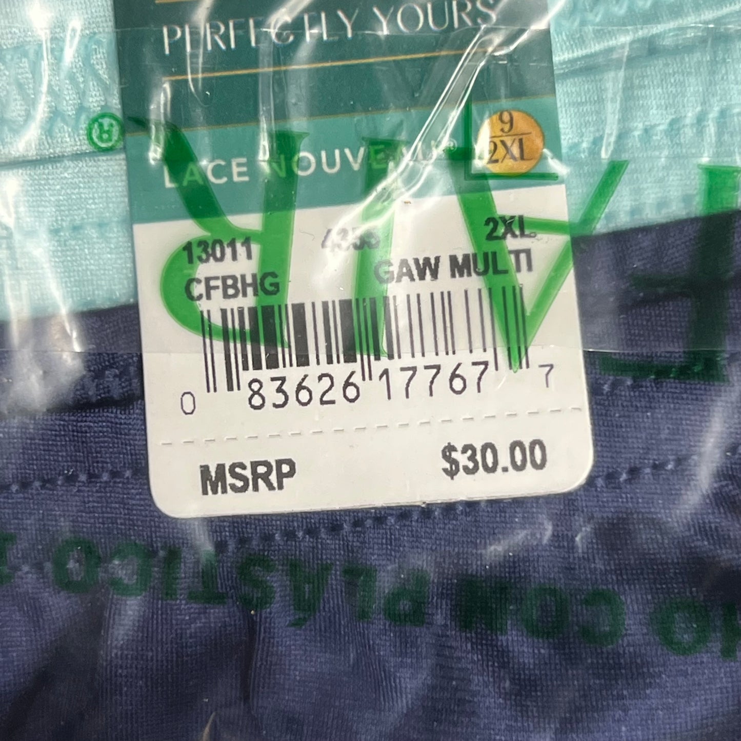 ZA@ VANITIY FAIR Lot Of Assorted Briefs w/ Lace Women's Variety Sz  Multicolor