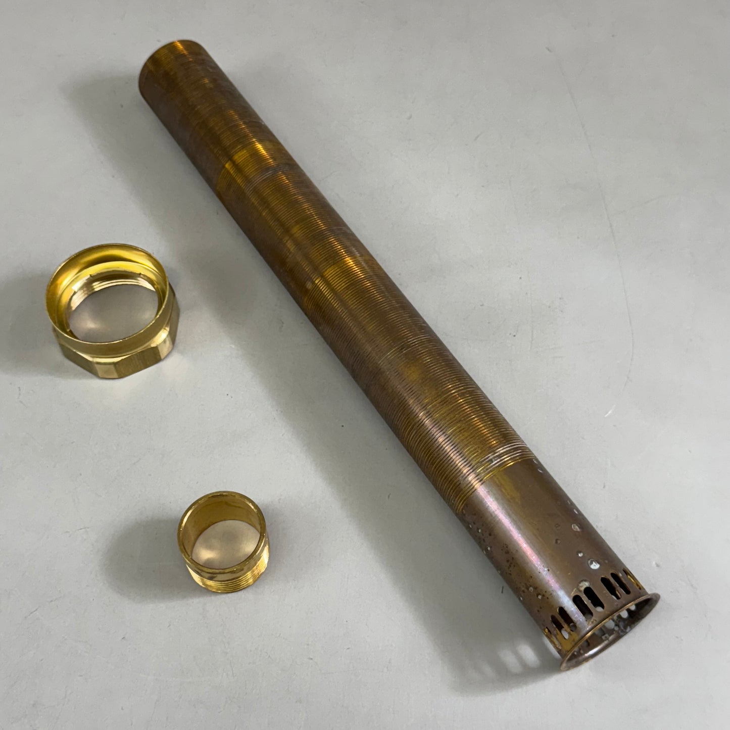 SLOAN Single-Flush Manual Concealed Flushometer Gold 9603-1.28 (New Other- (Distressed Packaging))