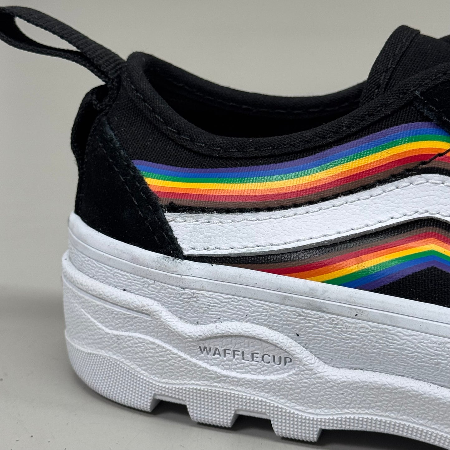VANS Old Skool Sentry WC Pride Sneaker Women's 5.0 Men's 3.5 Rainbow/Black/White