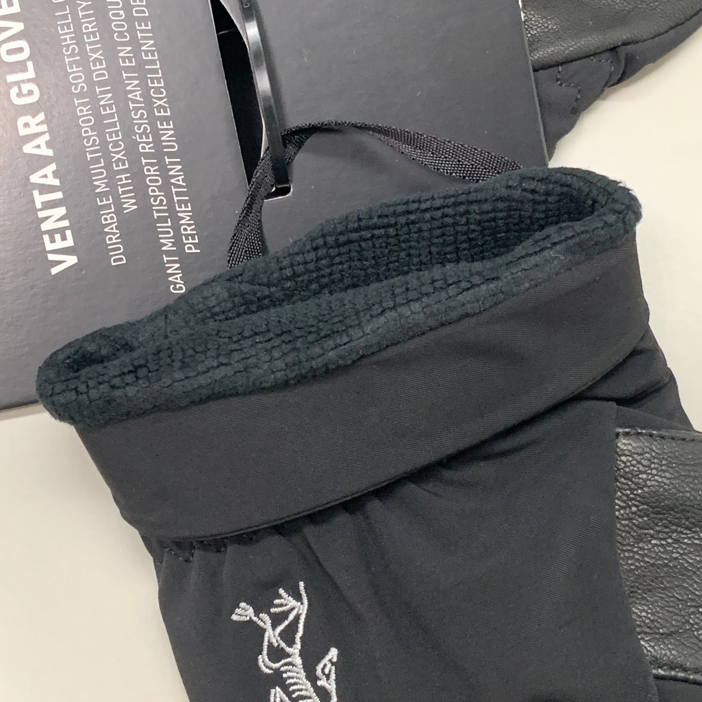 ARC’TERYX Fleece Venta AR Glove All Round Fitted Unisex Sz S Black X000006750