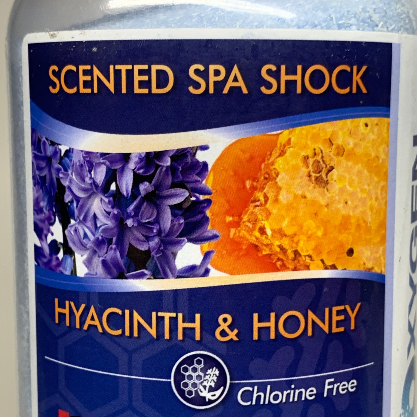 OXYGEN SPAS (3 PACK) Scented Spa Shock Chlorine Free Hyacith & Honey 1.875 lbs