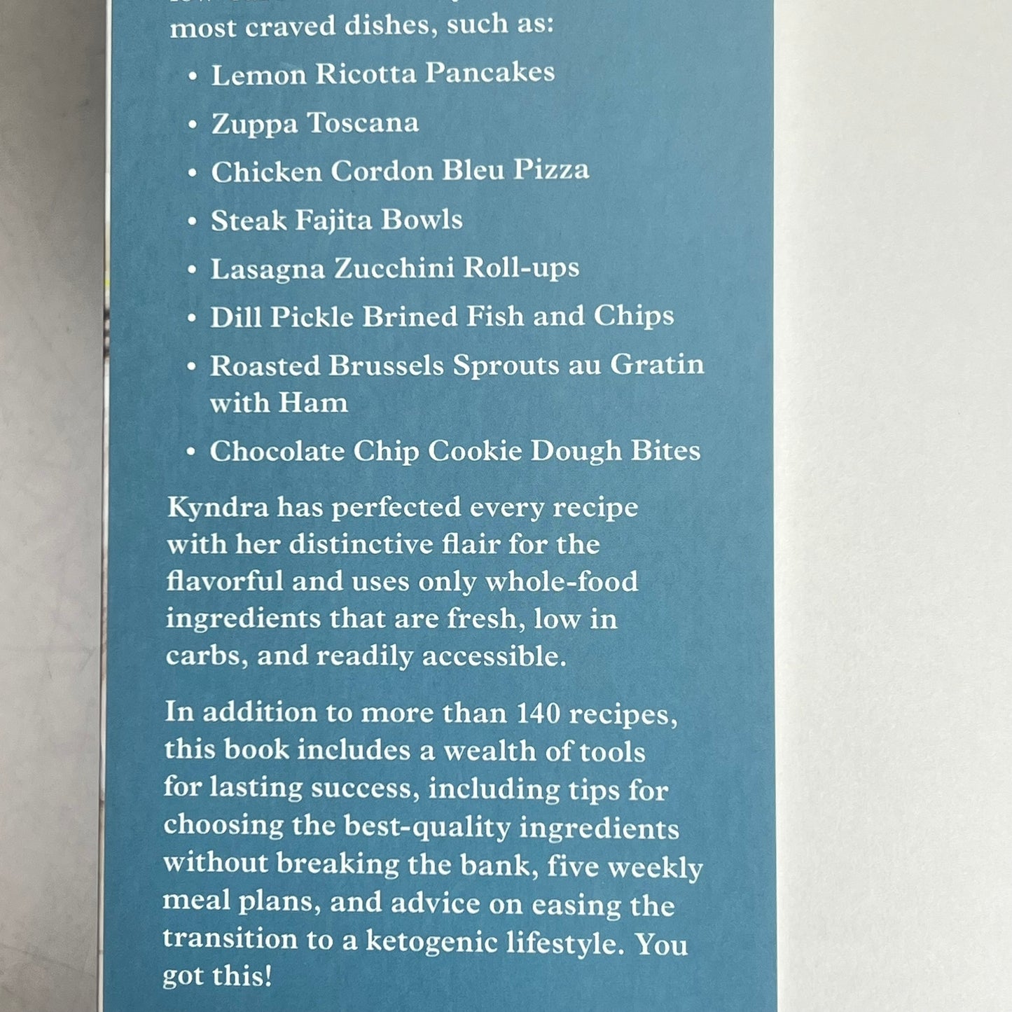 CRAVEABLE KETO Low Carb High Fat Roadmap to Weight Loss Paper Back Book