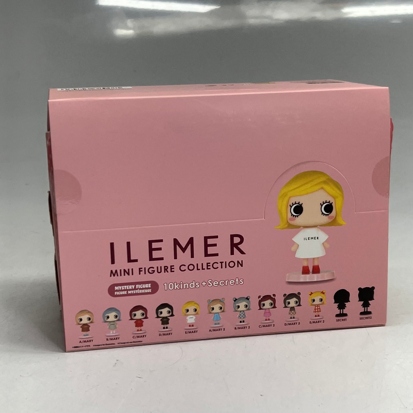 ILEMER (12 PACK) Mini Figure Collection Mystery Box 12 PACK Pink IL-01