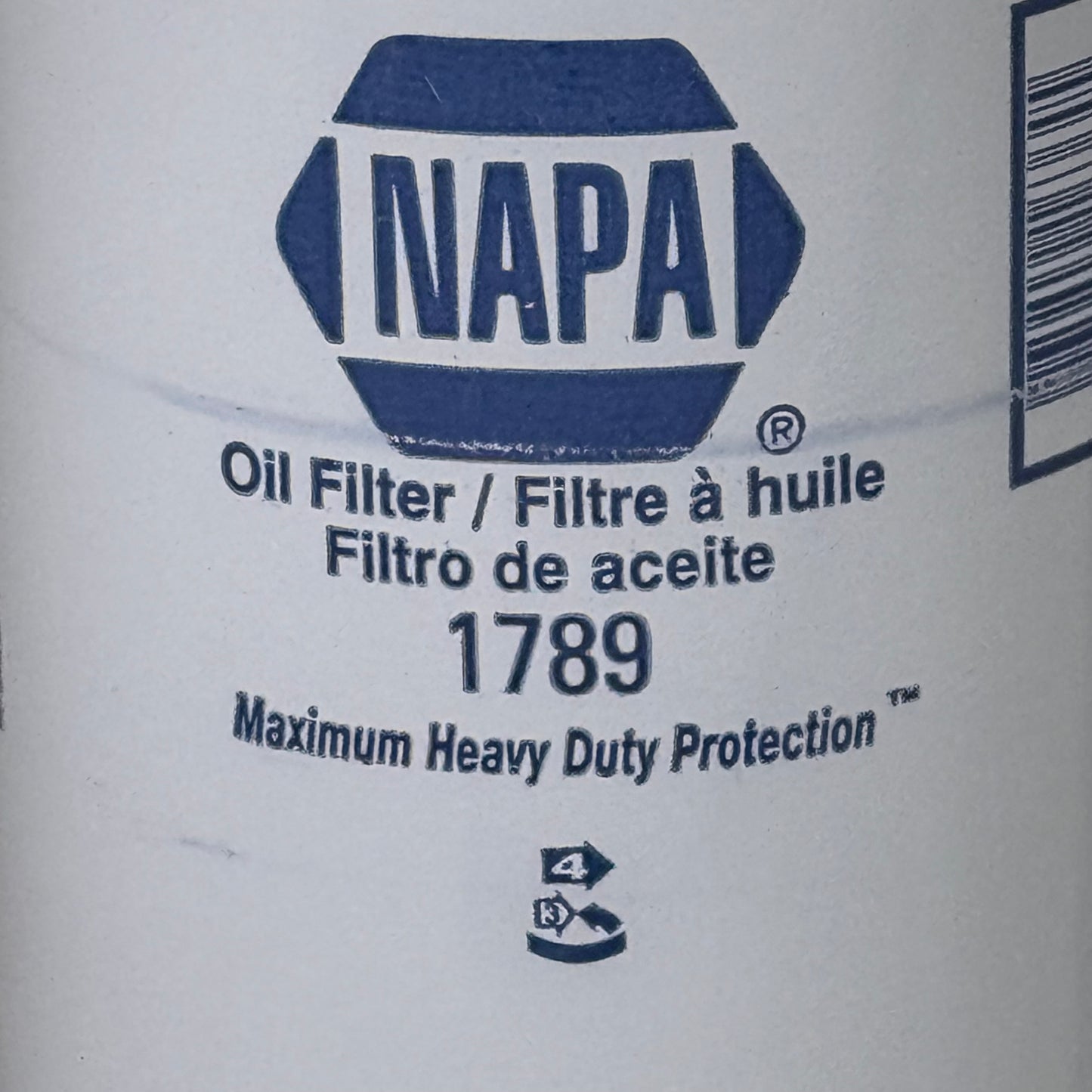 NAPA Original Gold Oil Filter Industrial Enhanced Cellulose for CaseTractor 1786