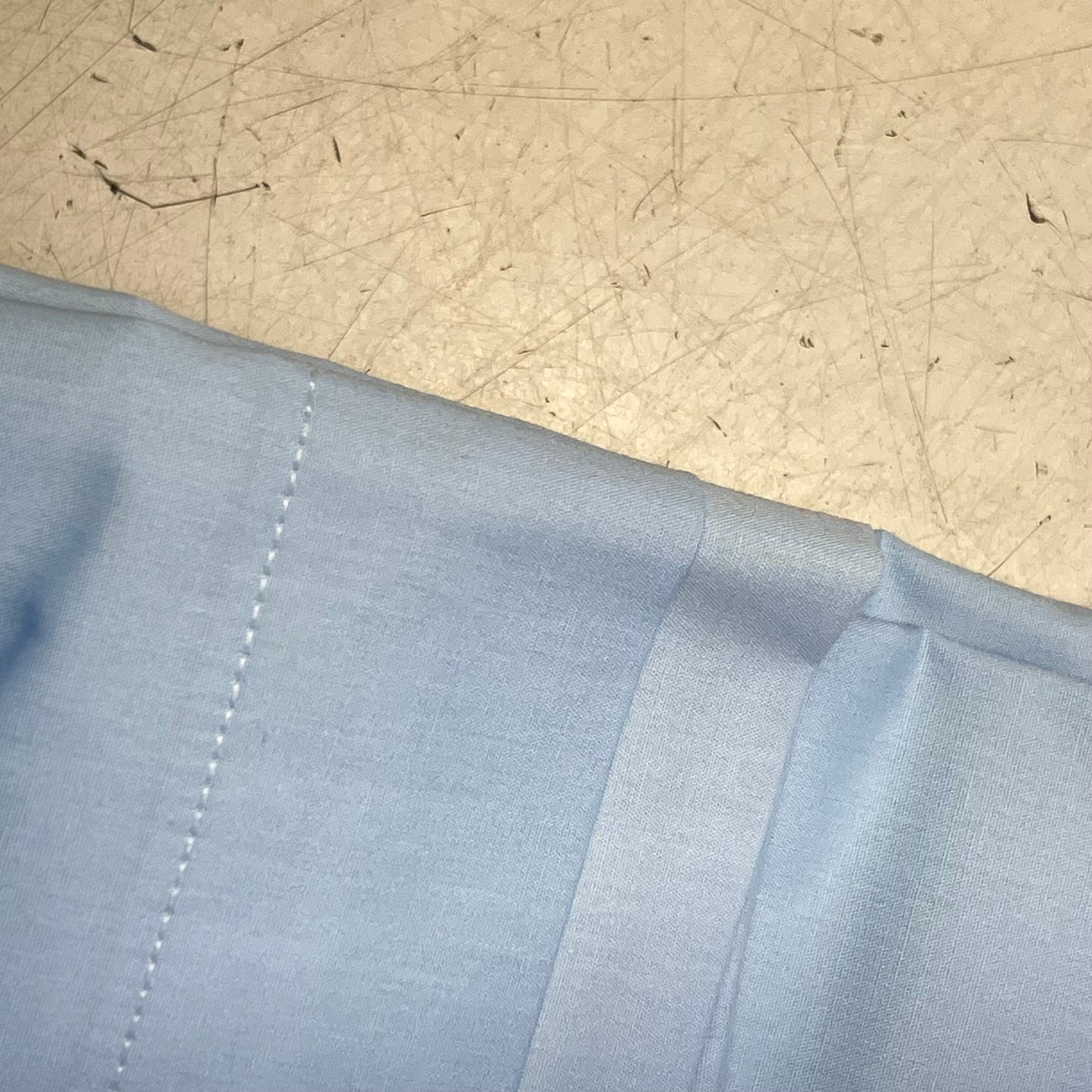 ZA@ THOMASTON MILLS (6 PACK) Healthcare/hotel Bed Sheets 90x110 Blue T-180