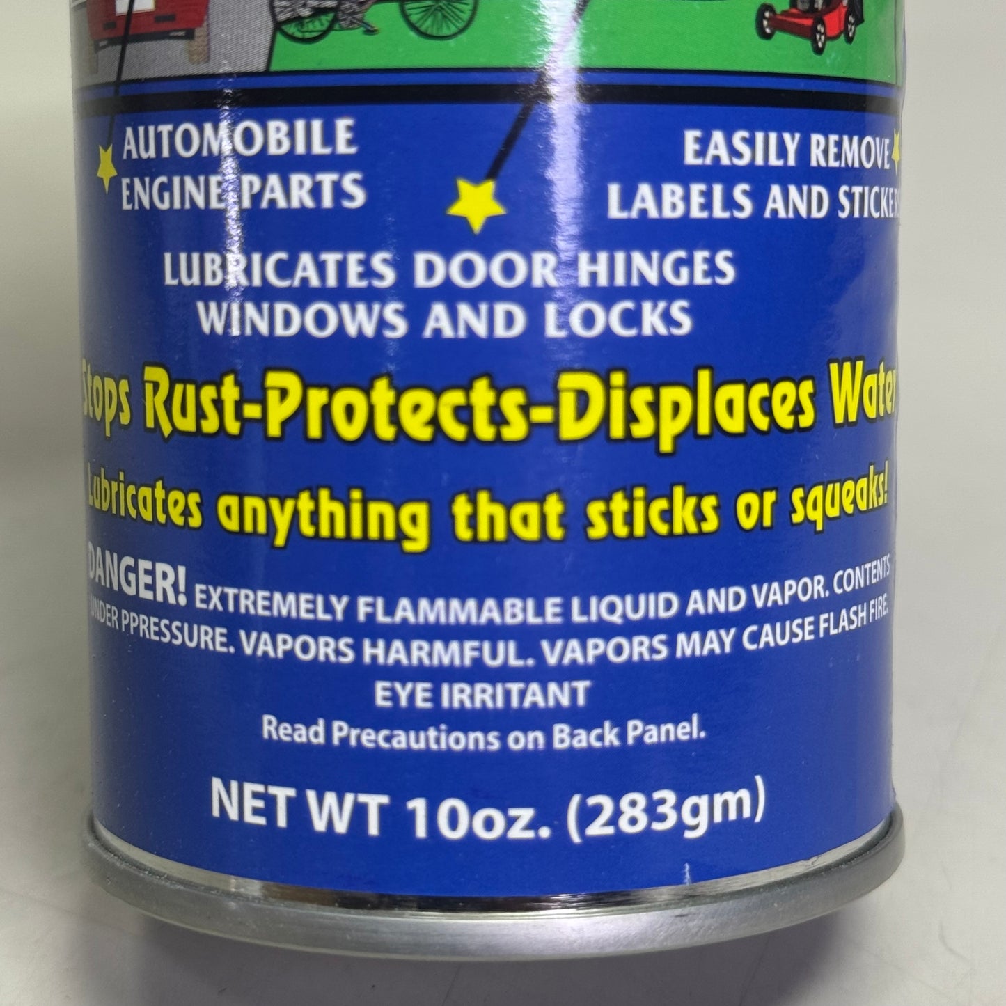RUSTY DUCK (2 PACK) Lubricates Door, Hinges, Windows & Locks 10 oz