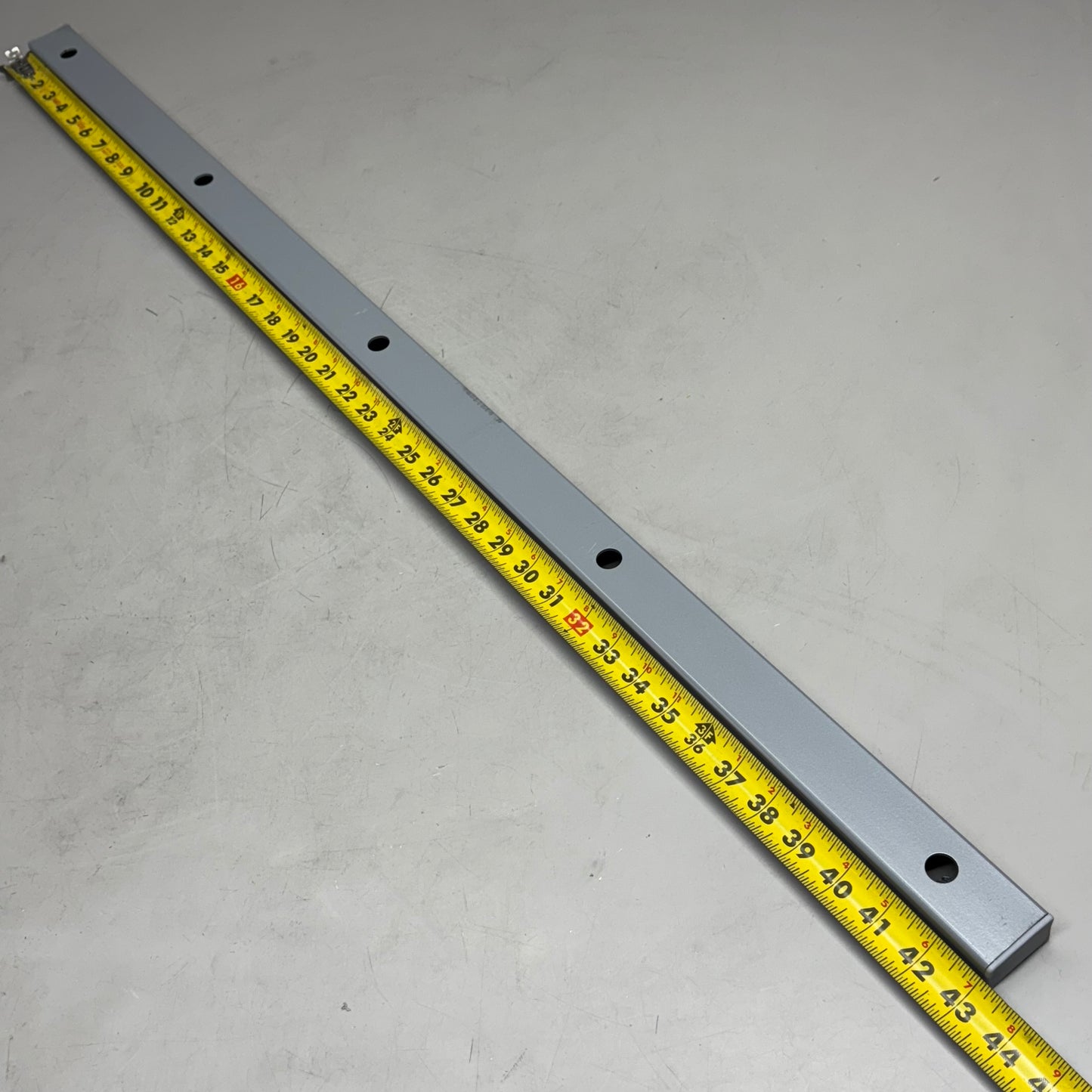 SITONIT SEATING Tensor Support Bar Sz 43" L x 1.5" W, Grey 80-009549-01