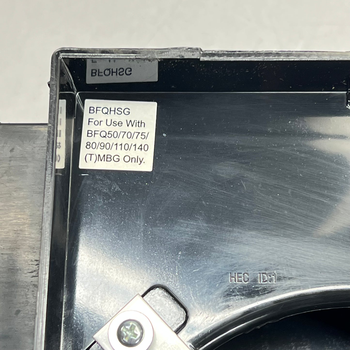 AIR KING Ceiling Mounted Snap-in Exhaust Fan Housing 90 CFM 2.5 Sone BFQ90