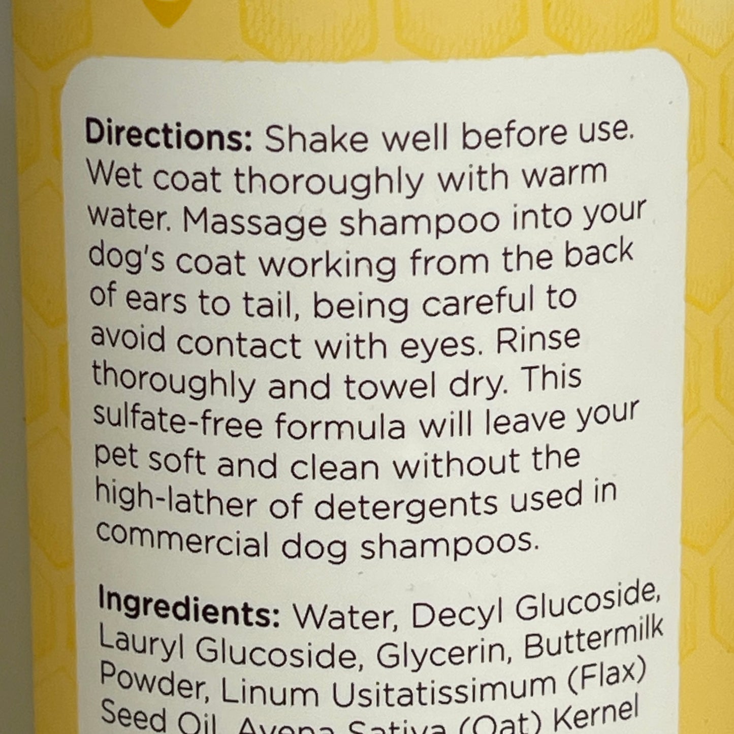 BURT'S BEE'S (2 PACK) For Puppies Tearless 2-in-1 Shampoo & Conditioner 16 oz FFP4775