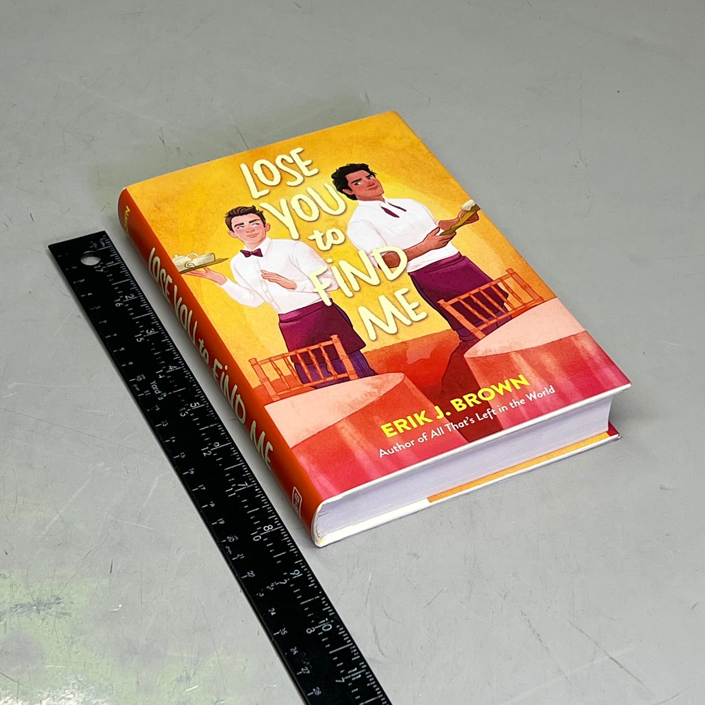 LOSE YOU TO FIND ME Teen & Young Adult Romance Hardcover Book By Erik J. Brown