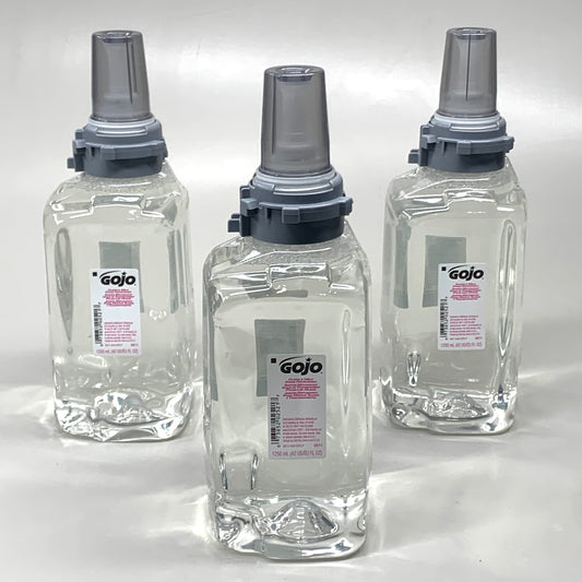 GOJO (3 PACK) Clear Mild Foam Handwash Refills 42fl oz BB 06/2026 881103CT