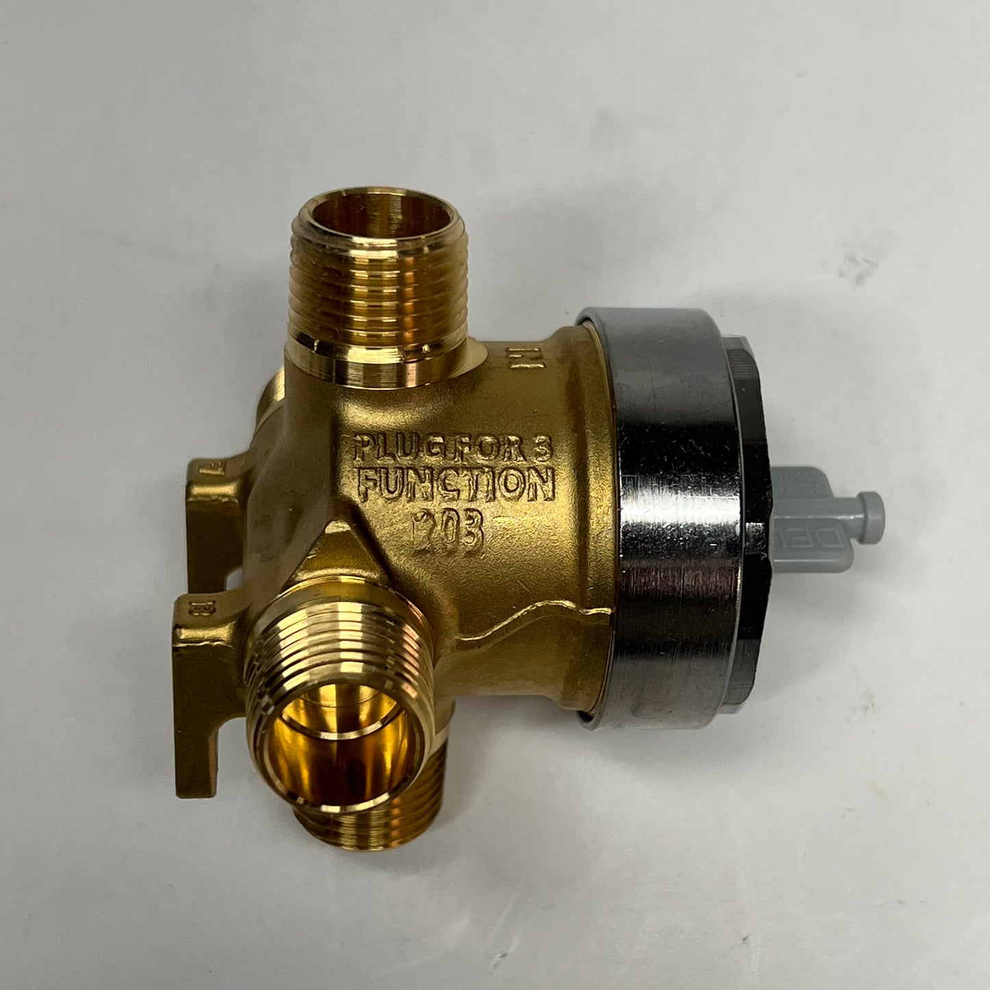 DELTA 3 & 6 Setting Diverter Rough (must Buy Trim Kit Separately) Brass R11000