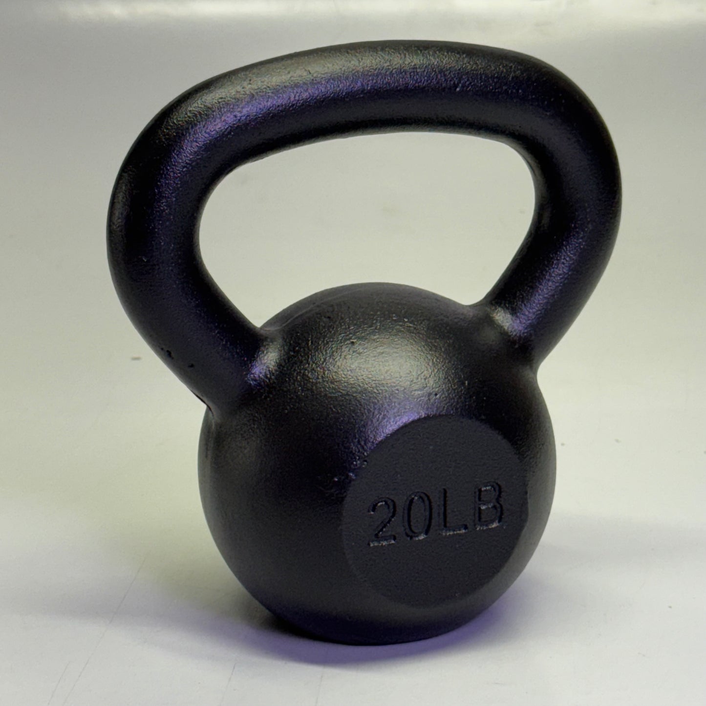 TITAN Kettlebell 20 Lbs 11" x 10.4" x 7.1" Black, KBCIN_20