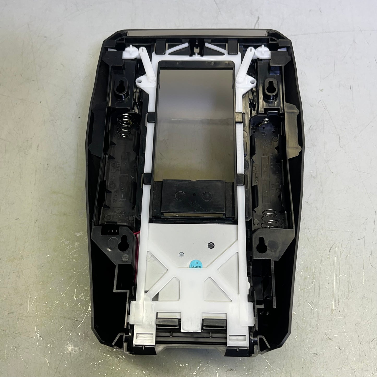 ZA@ NEPTUNE Automatic Soap Dispenser 11"x7"x5" Black/Clear (As-is)