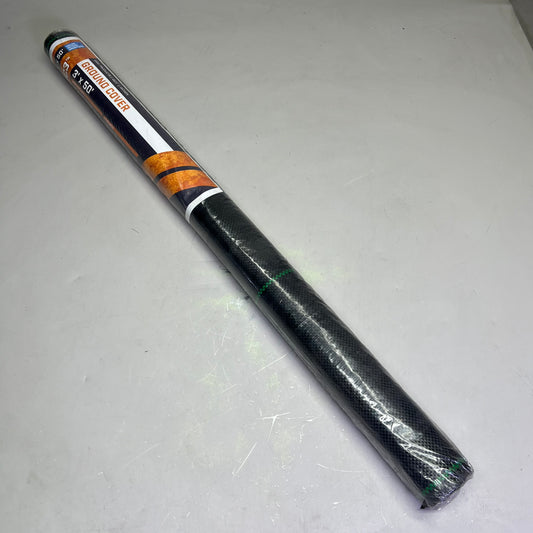 SRW PRODUCTS Ground Cover Fabric GC3 Woven Geotextile  3'x50' Black FGC3 03050