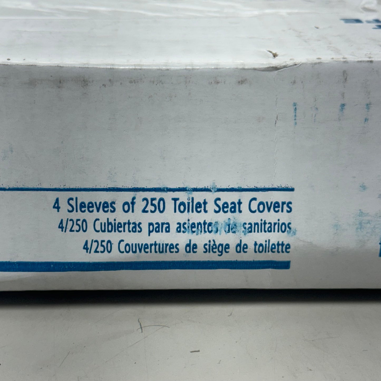 HEALTH GUARDS (4Pack) Half-Fild Toilet Seat Covers HG-1000