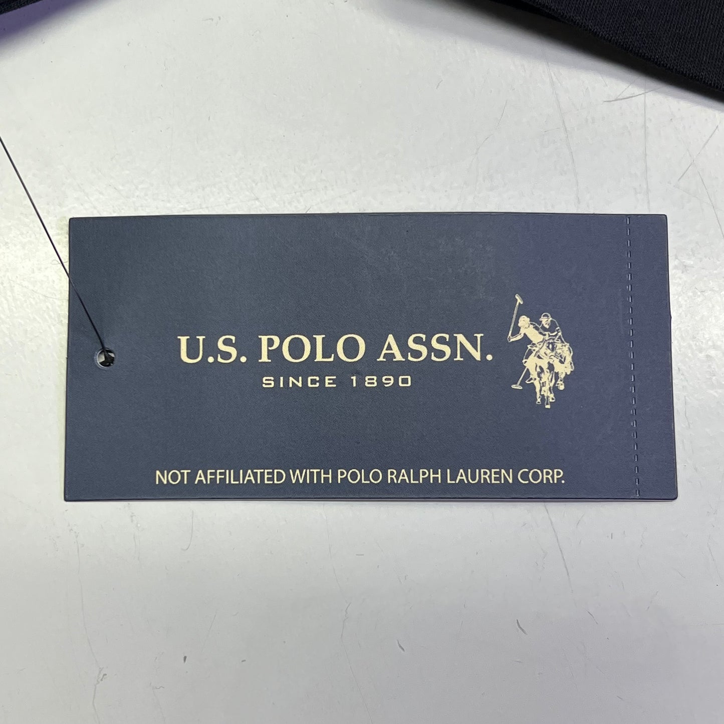 U.S. POLO Interlock Polo Shirt W/ Embroidered Logo Men's Sz XL Black 23000123