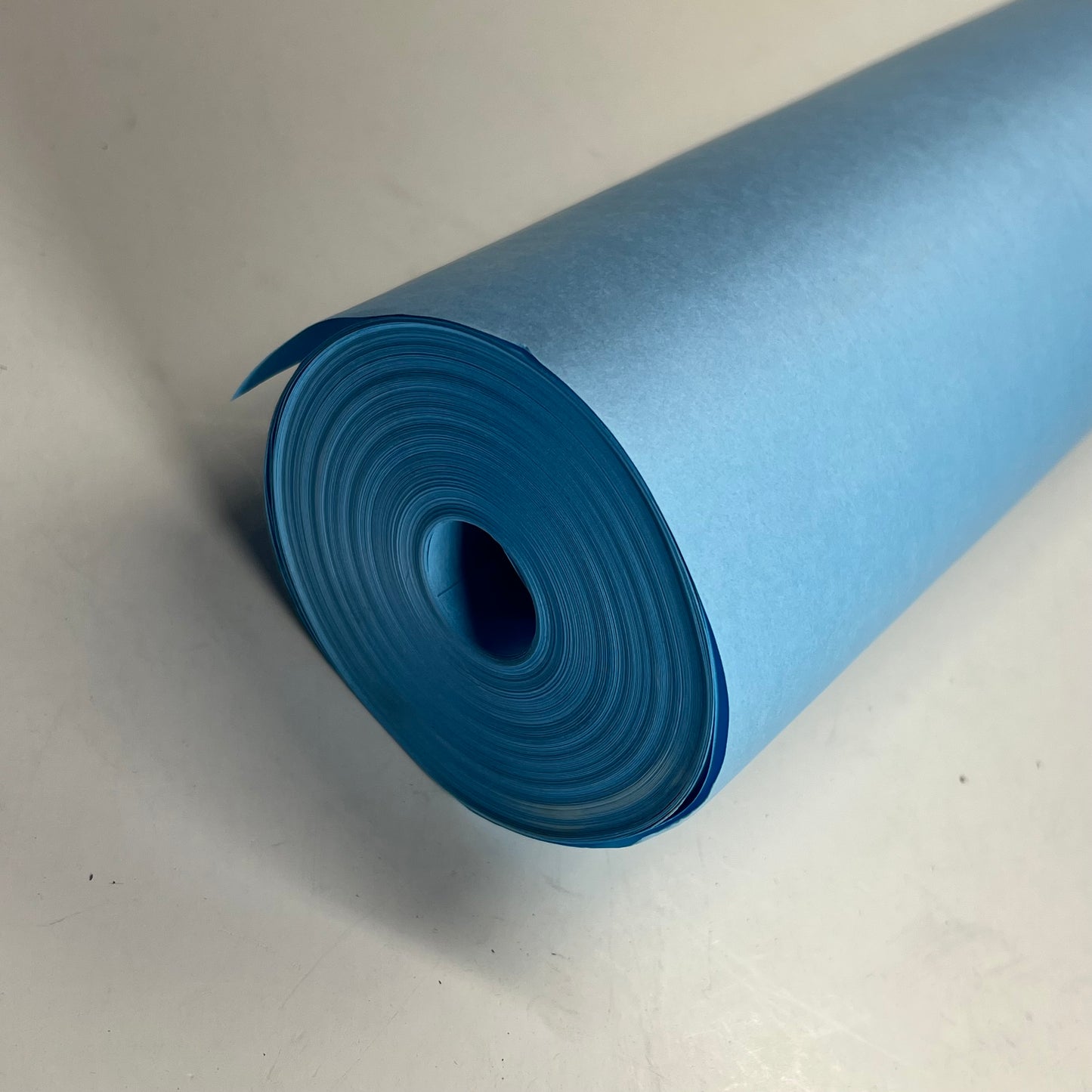ART KRAFT Duo-finish Paper Rolls Heavy Weight  48"x200' Sky Blue P0067154