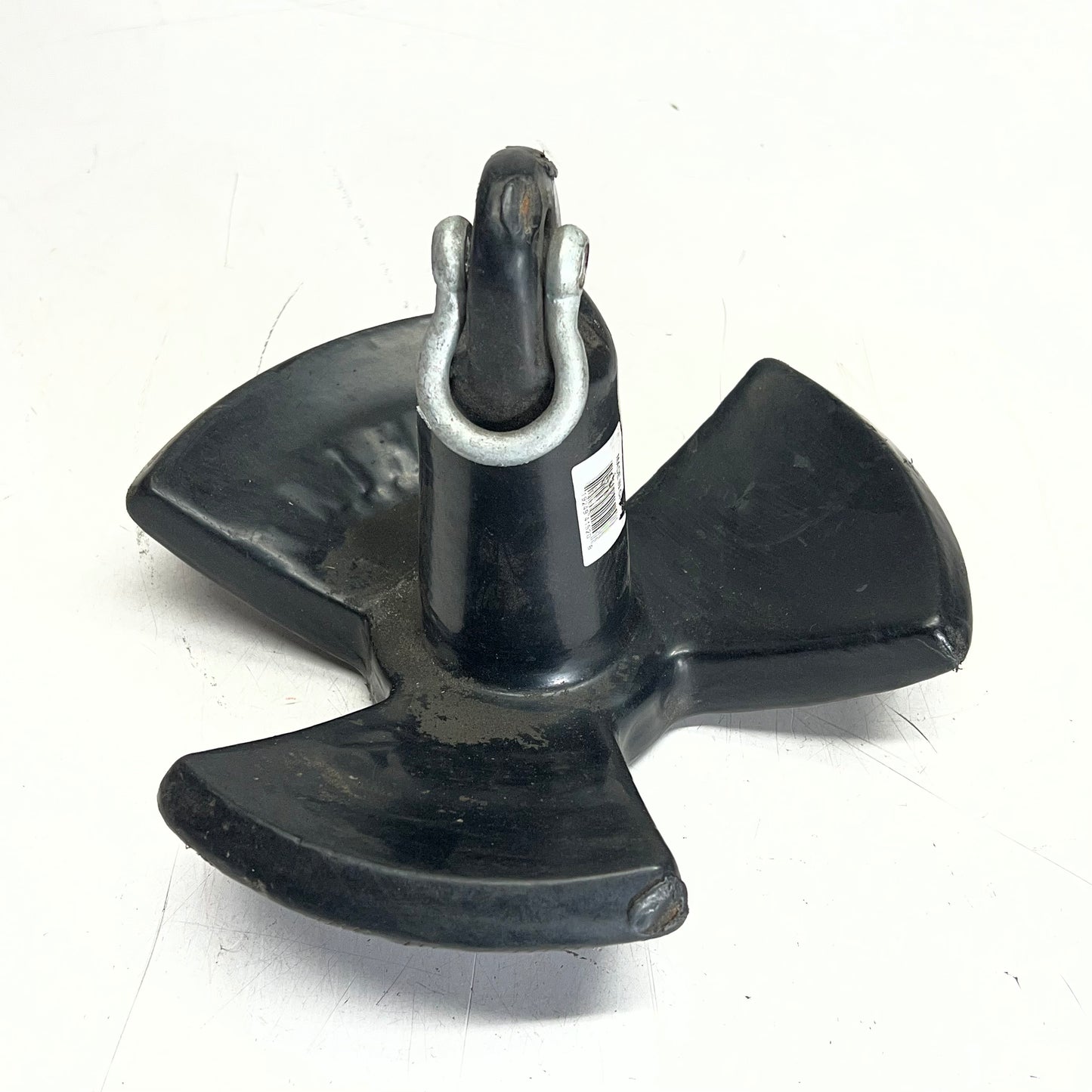 ZA@ SEA CHOICE Vinyl Coated Iron River Anchor  20 lbs Black (As-is)