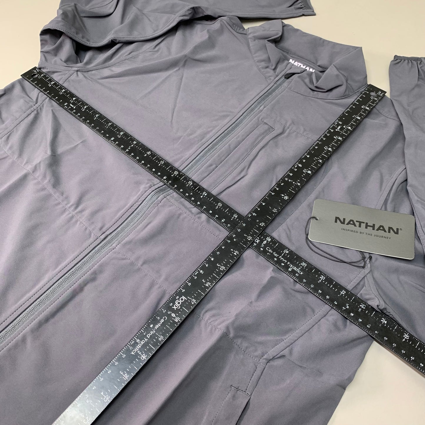 NATHAN Vamos Track Jacket Men's Sz XL Dark Charcoal NS50320-80078-XL (New)