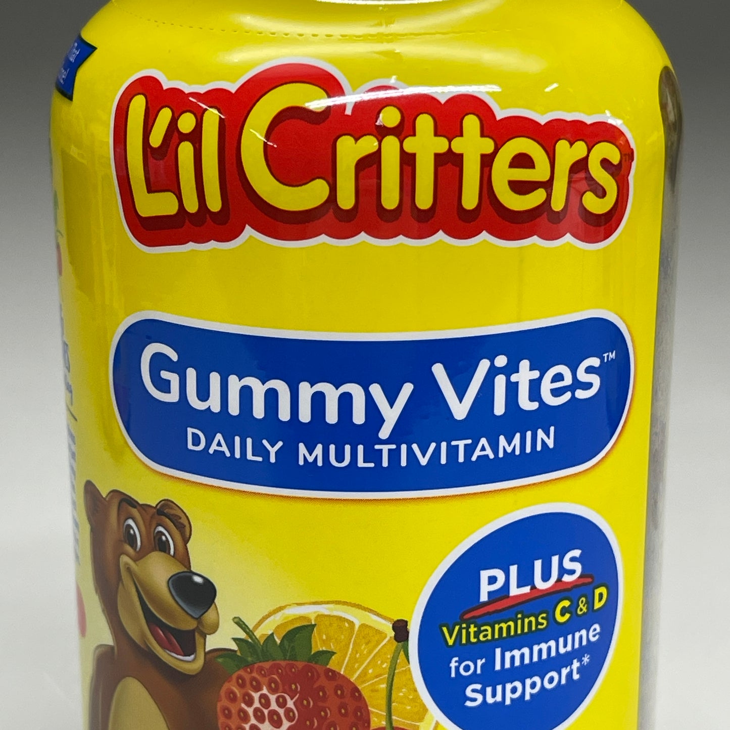 LIL CRITTERS 3-PACK! Daily Gummy Vitamins Gummies for Everyday Health 190 Gummies BB 06/24
