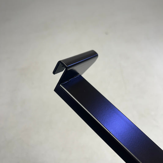 UDIZINE Hanging Rail for Hooks & Accessories Vertik Component  24" Black VR100DB