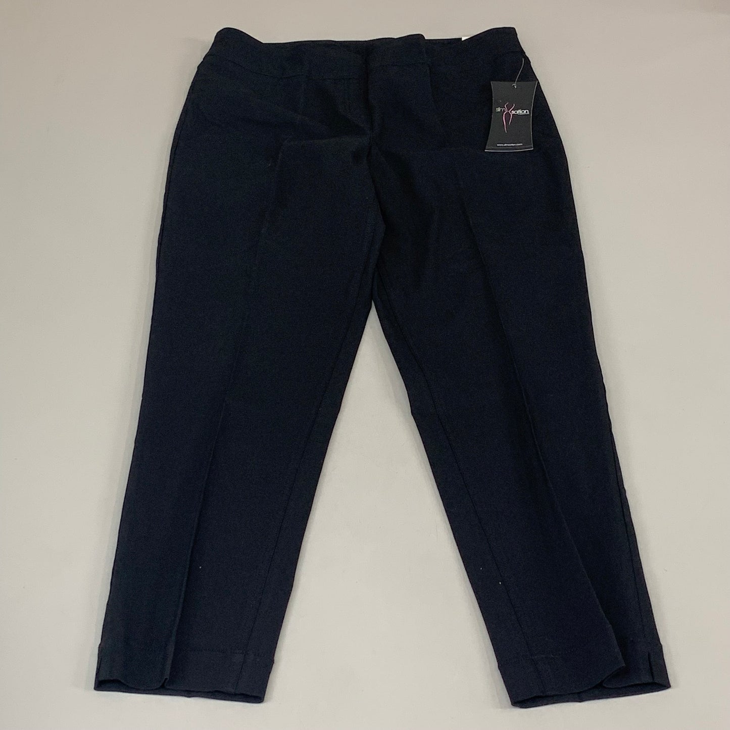 MULTIPLES Ankle Pants Petite Women's Sz 14 Black