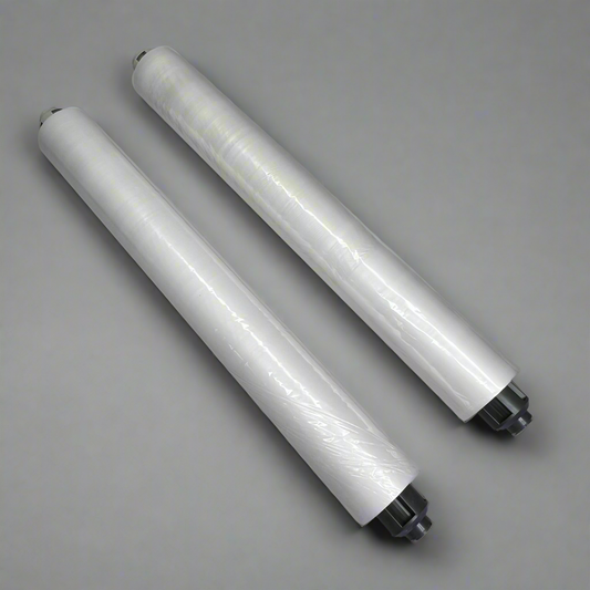 GBC (2 PACK) EZ Load Gray End Cap Laminating Roll Film 25" X 500' 3000004EZ