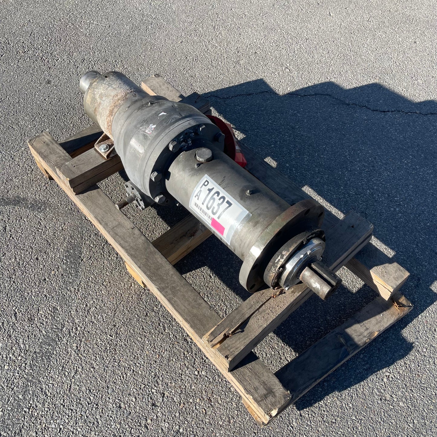 ZA@ Pallet of R&D MACHINE Multiphase Industrial Pump (AS-IS)