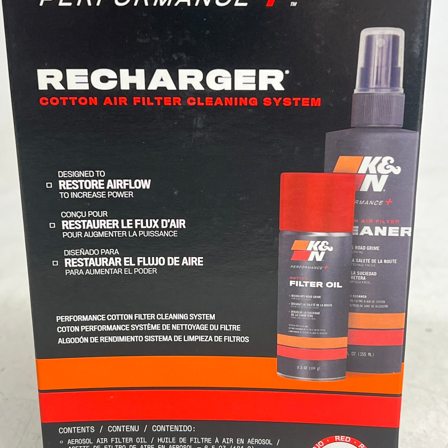 K&N Engineering Aerosol Oiled Cotton Air Filter Service Kit 99-5000