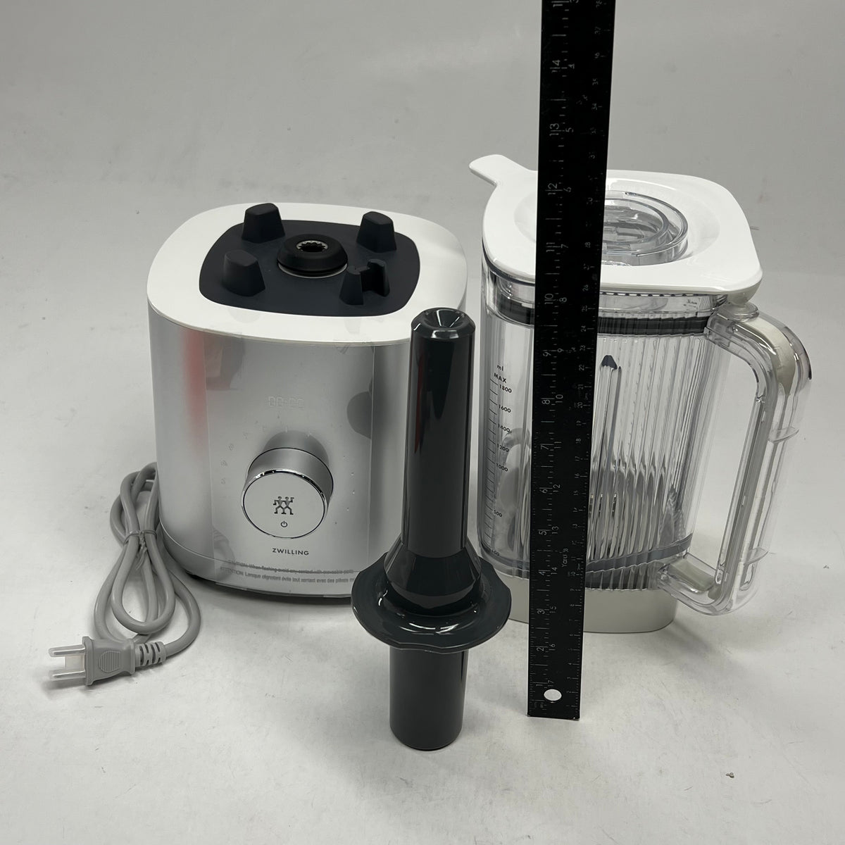 ZWILLING ENFINIGY Power Blender 6 Program 64oz 1,400 W Motor Enfinigy Silver