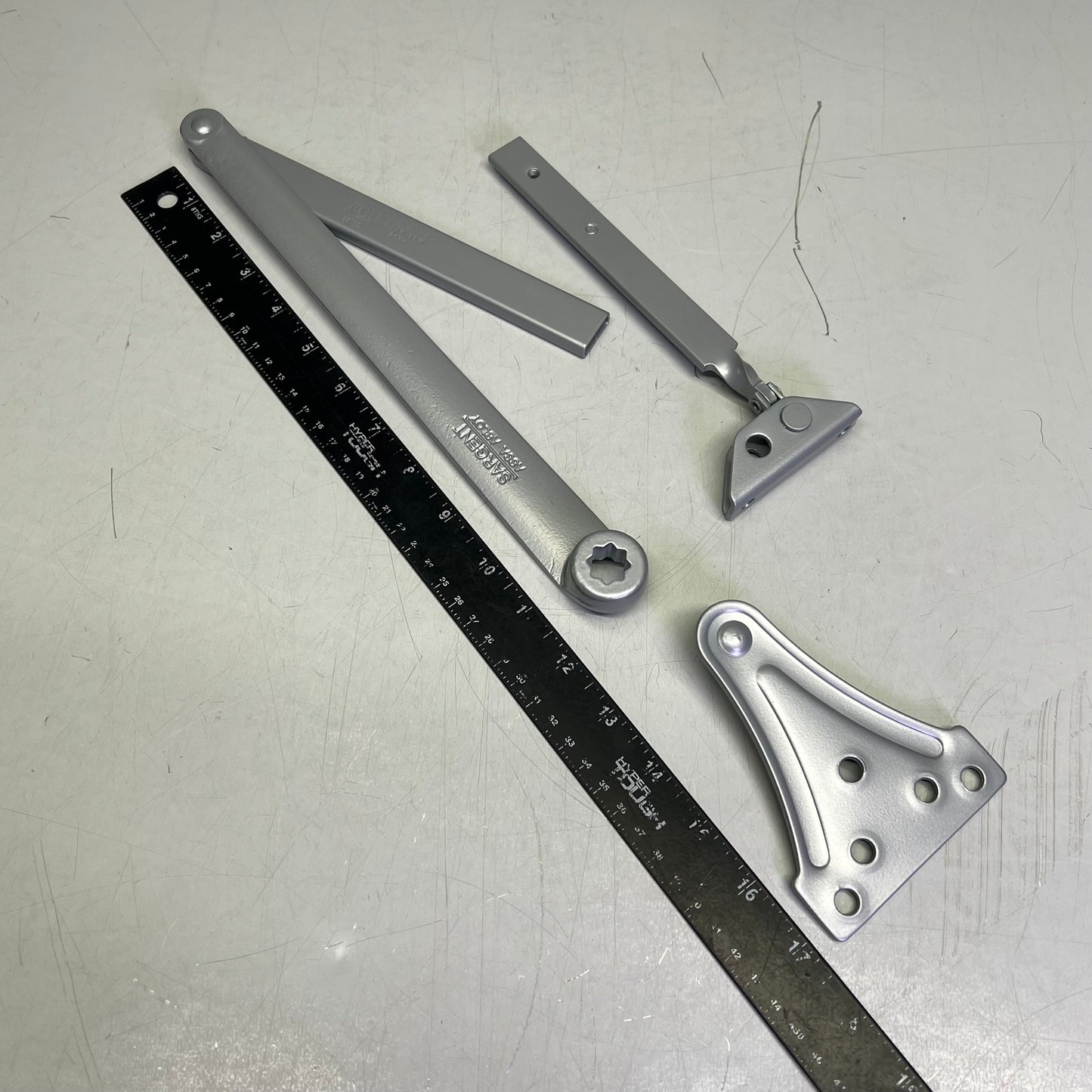 ASSA ABLOY Sargent Universal Arm Pack Powerglide 351 Series Gray TB351UOEN