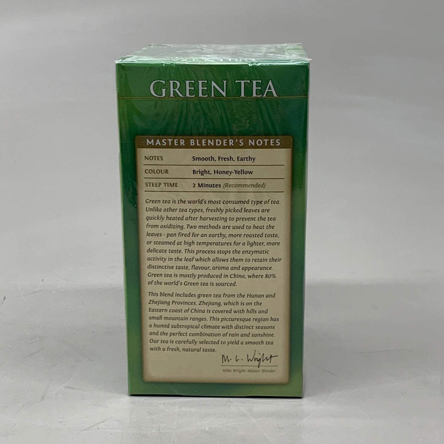 TWININGS (6 PACK) 120 Bags Pure Green Tea of London Best By 04/22/2025