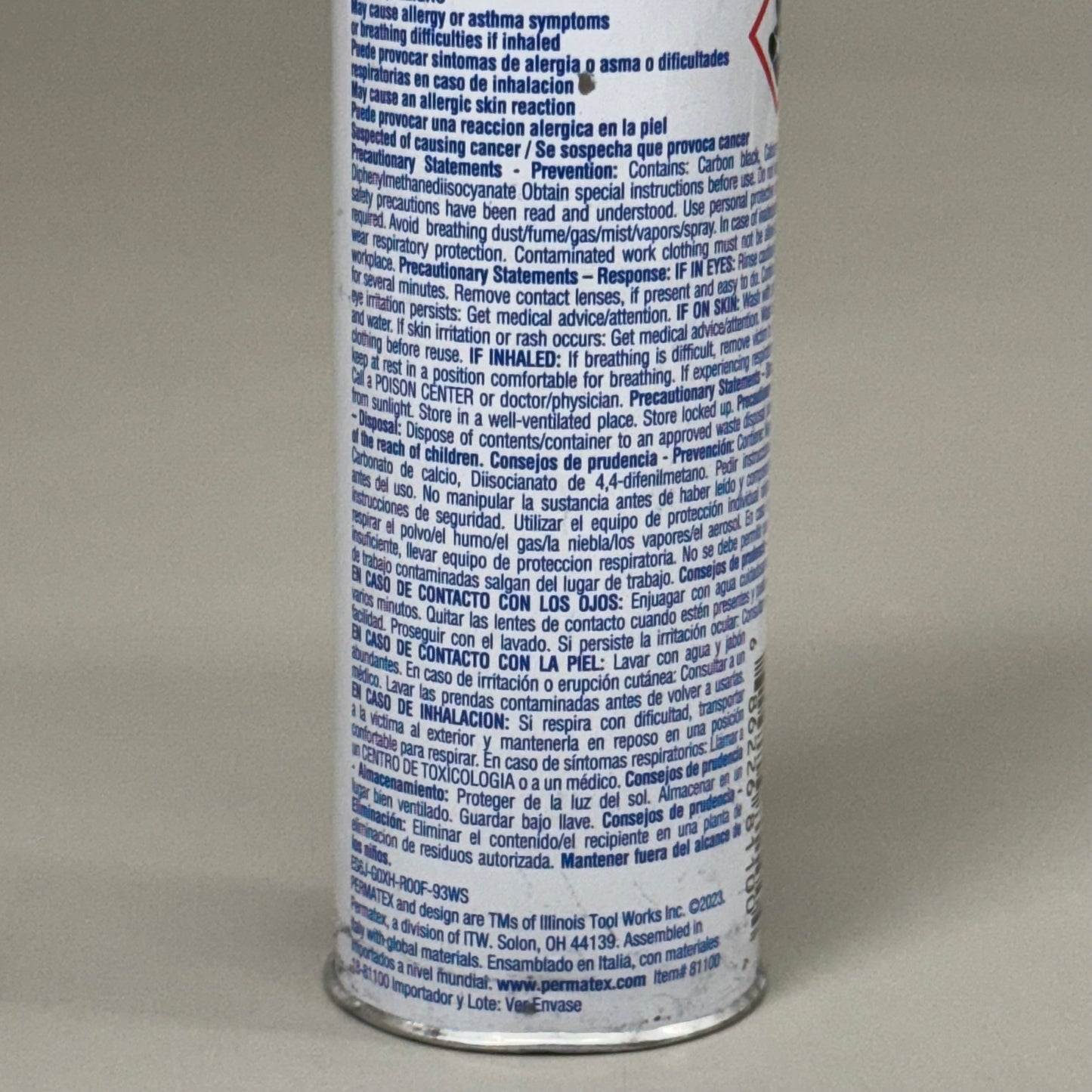 PERMATEX One Component Glass Weld Urethane Adhesive Sealant 10.5 oz 81100