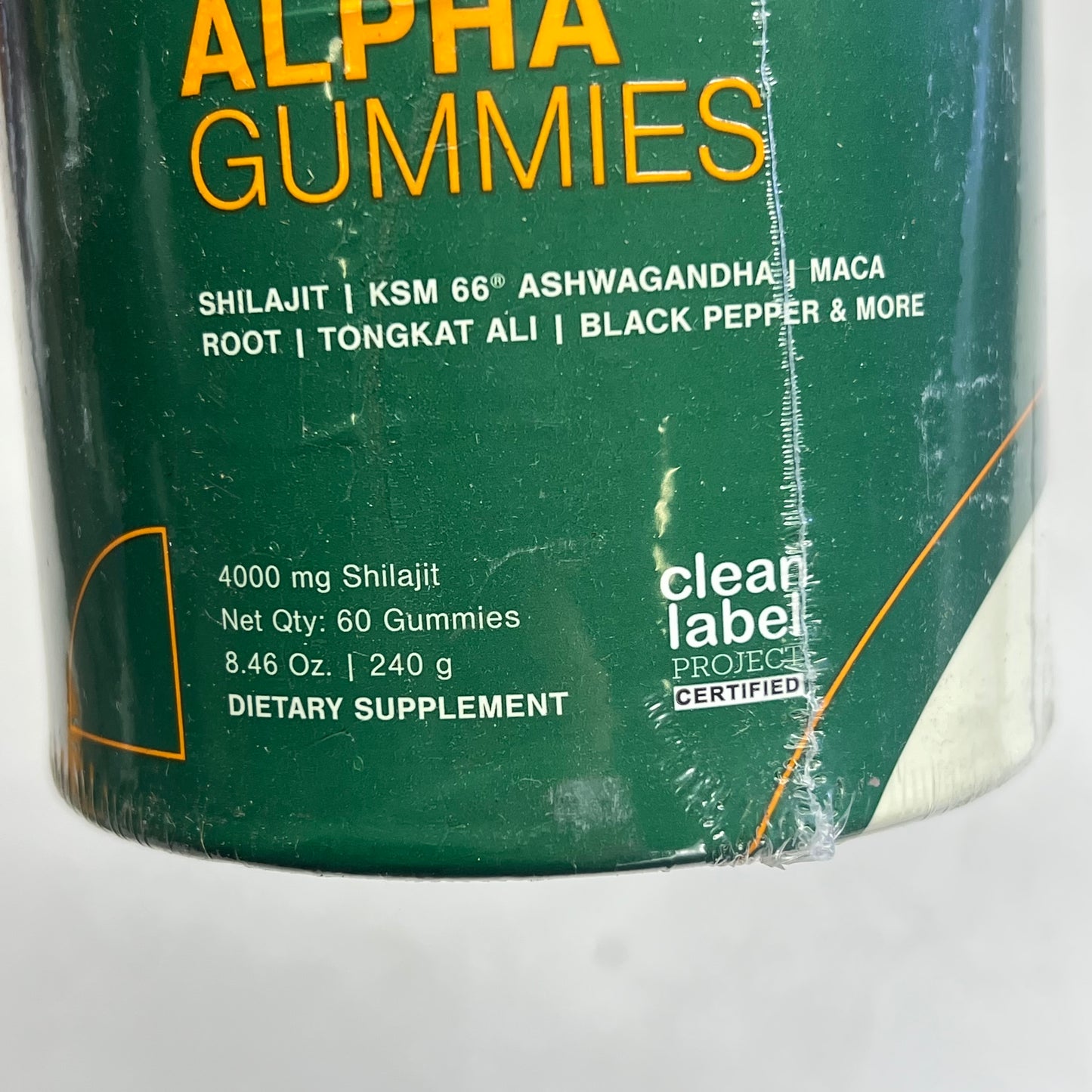 ROOT LABS (2 PACK, 60 EACH) 10 In 1 Alpha Gummy Vitamins 4000mg Shilajit BB 1/27
