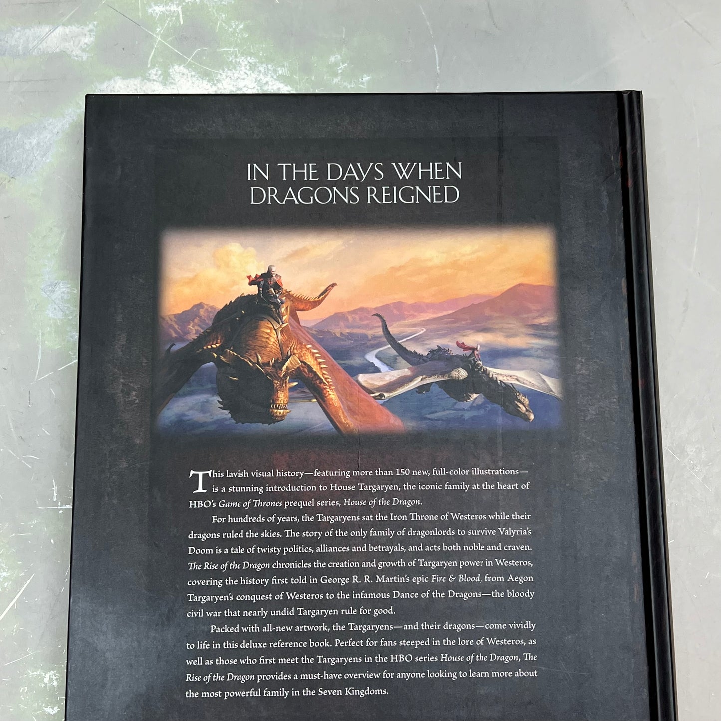 THE RISE OF THE DRAGON Volume One Targaryen Hardback Book By George R. R. Martin