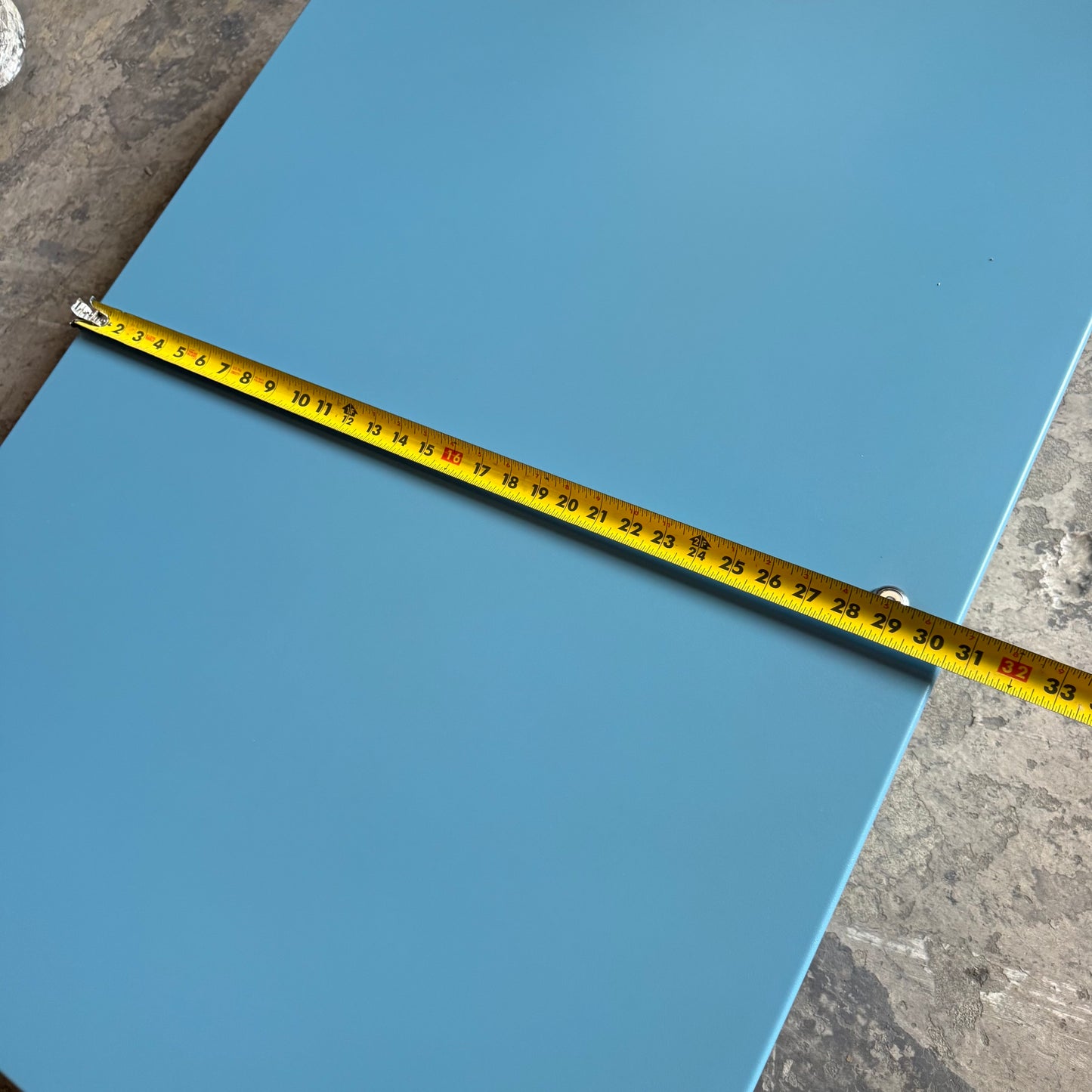 ALPSCONTROLS Powder Blue Nema 1 UL with Perf Panel Sz 42" x 30" x 7", Blue CM4230ULP-PB