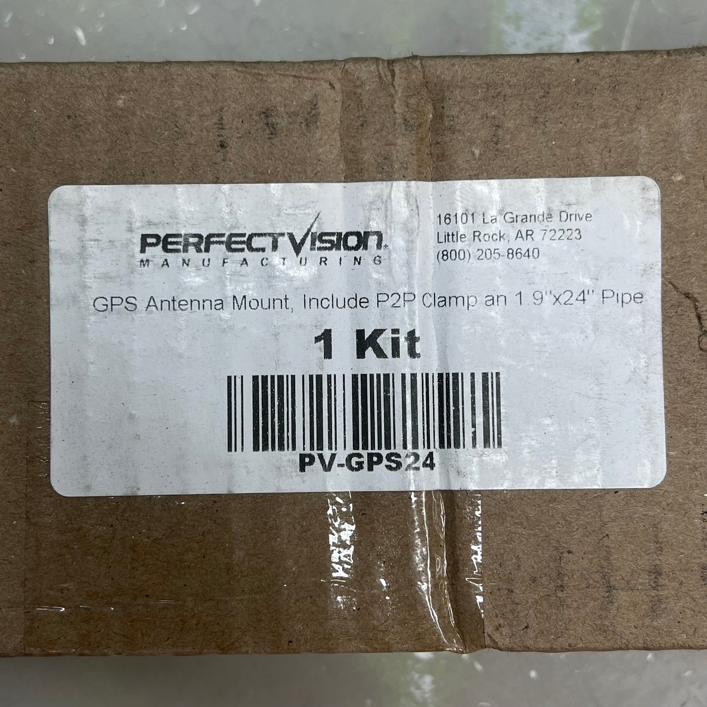 PERFECT VISION Antenna Mounting Brackets P2P Clamp  1.9" X 24" Pipe PV-GPS24