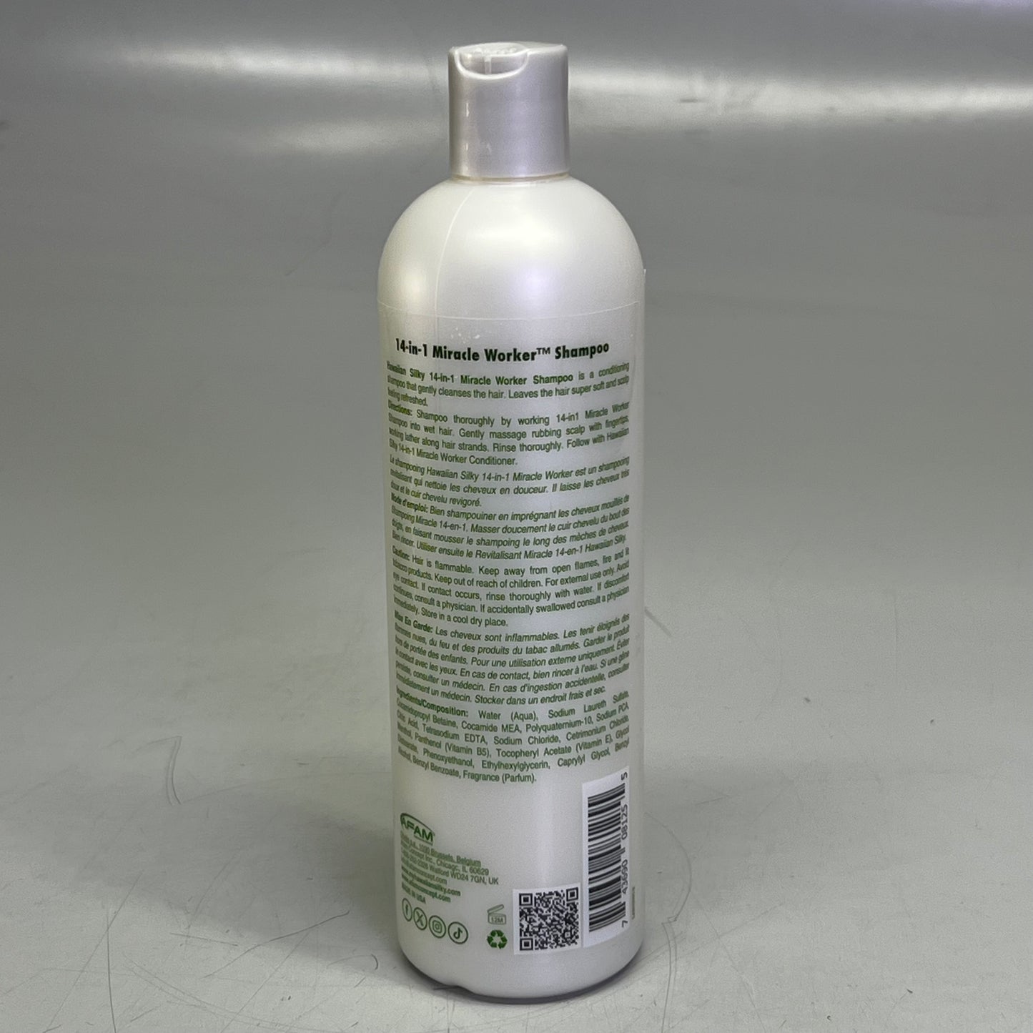 HAWAIIAN SILKY Miracle Worker 14 In 1 Shampoo 16 fl oz White LAB10031-2