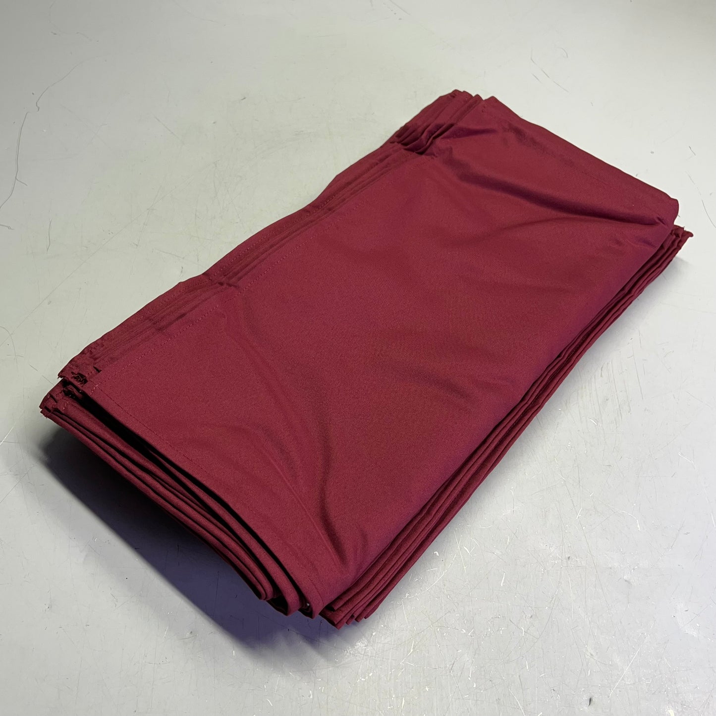 HELLENNA (50 PACK) Cloth Dinner Table Napkins 20"x20" Burgundy NG1468372