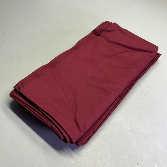 HELLENNA (50 PACK) Cloth Dinner Table Napkins 20"x20" Burgundy NG1468372