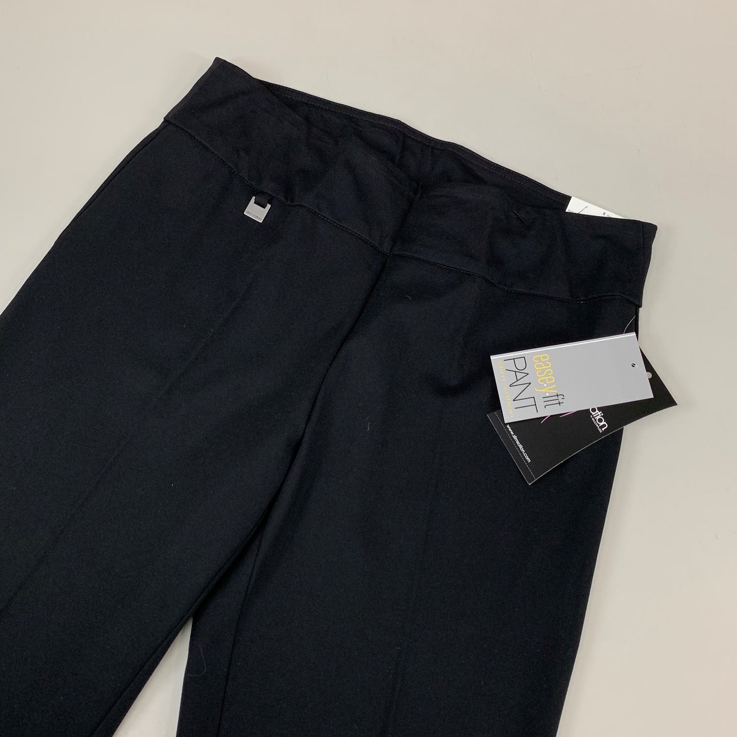 MULTIPLES Relaxed Leg Pant Petite Women's Sz 8 Black M2623P