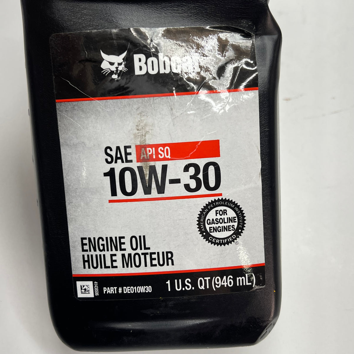 ZA@ BOBCAT (3 PACK) Sae 10w-30 Engine Oil  1 Quart DE010W30 (As-Is)