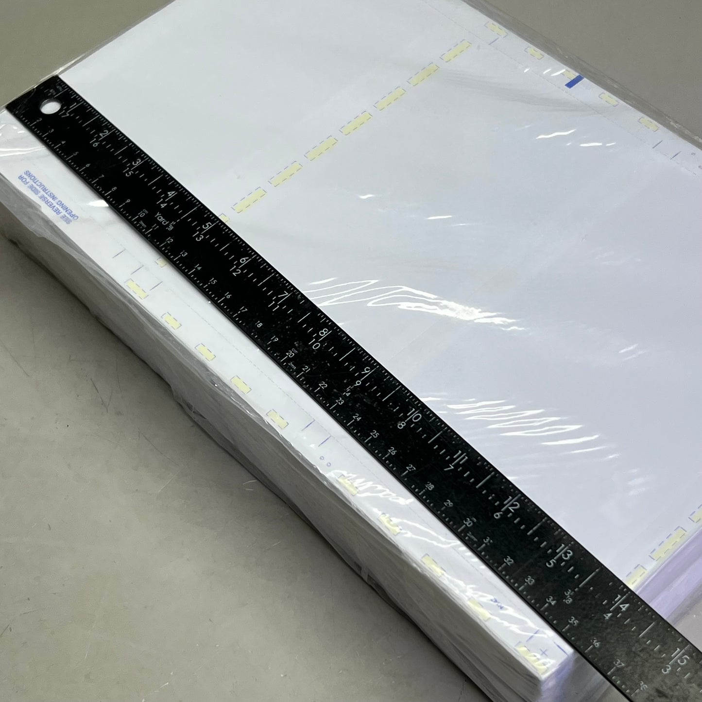 Check Paper (2000 Sheets) Sz 8.5" W x 14" L, White