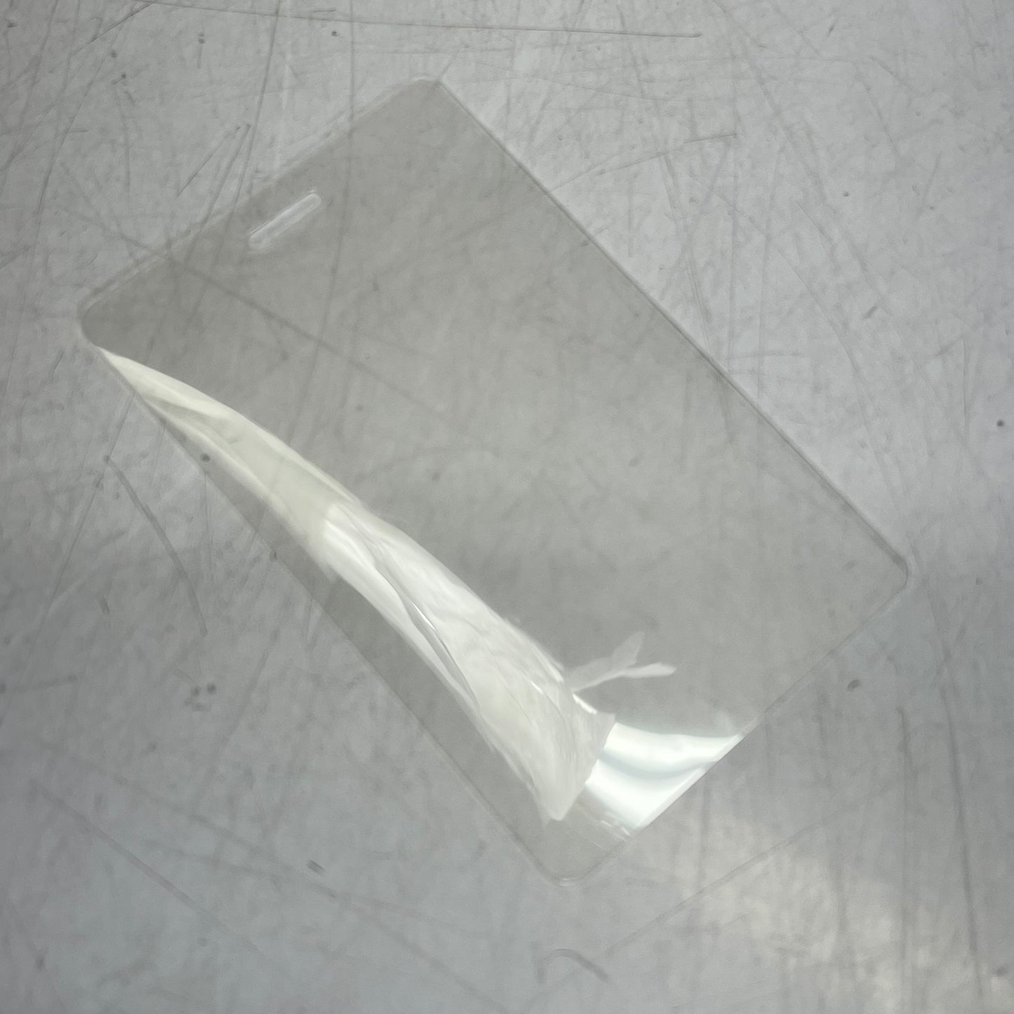 (100 PACK) Laminate Name Tag Card Holder 4.5"x3" Clear Y938240