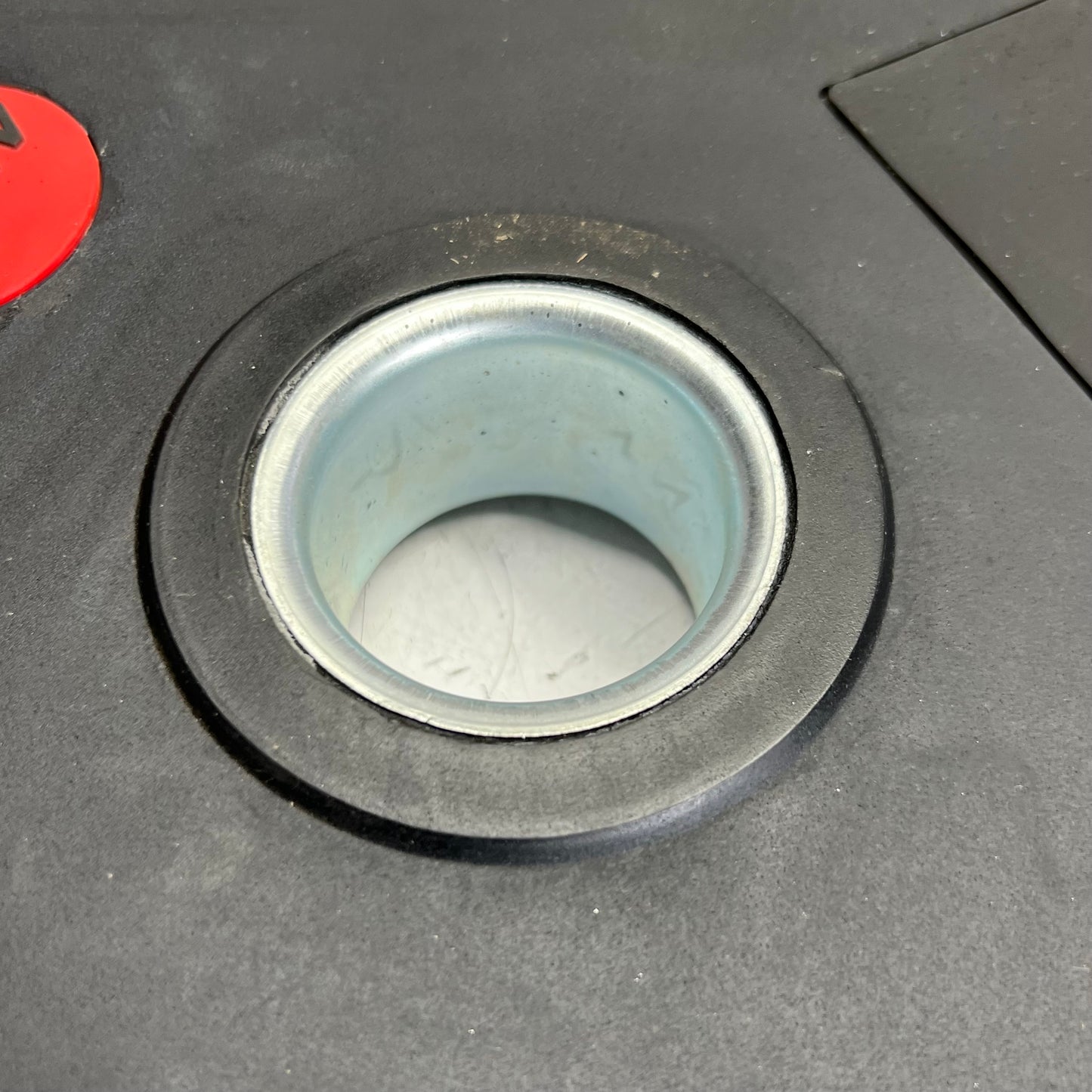 TRI-GRIP Single Rubber Plate 45lb, Black
