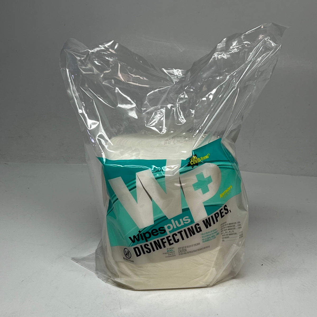 CARLISLE (4 PACK - 3200 Total) Disinfecting Surface Wipes Refill Bag Sz 8" x 6" White 37301