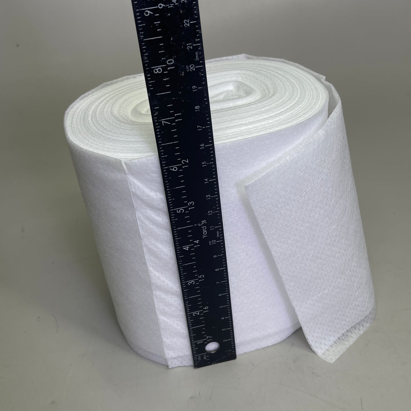 MEDLINE (6 ROLLS, 110 Wipes/Roll) Dry Disposable Cleaning Wipes 12”x 12” White EVS70111R2