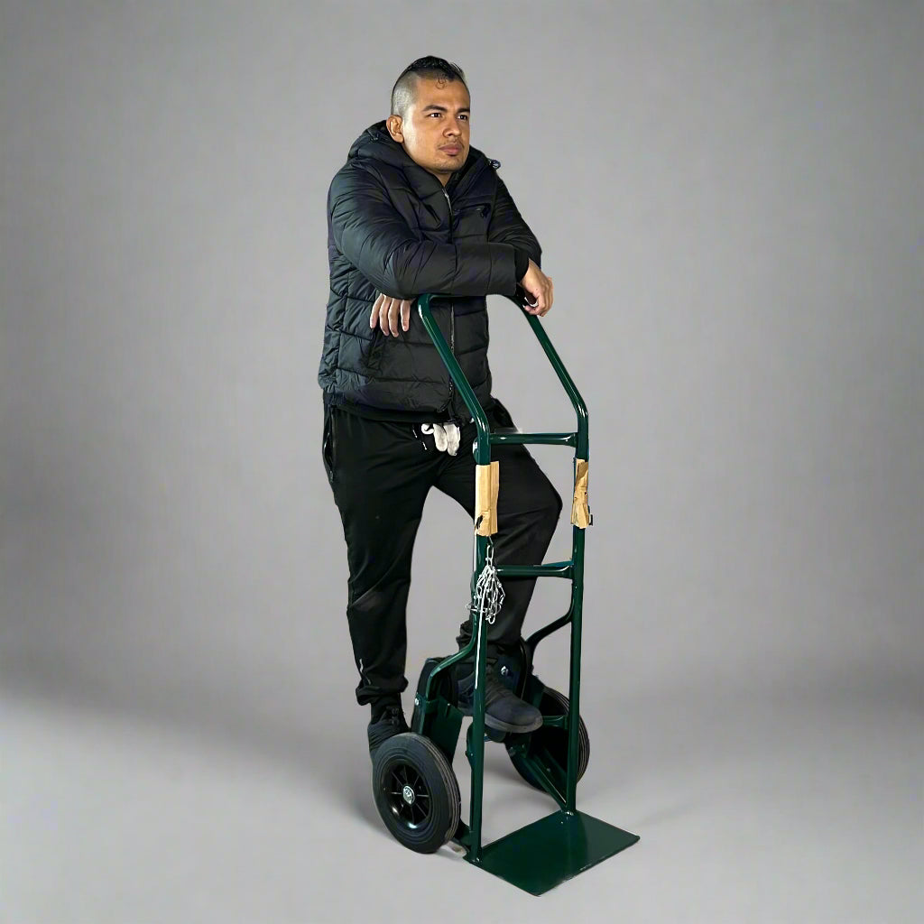 HARPER Heavy Duty Hand Truck Sz 49" H X 14" L X 14" W Dark Green 701SC-86