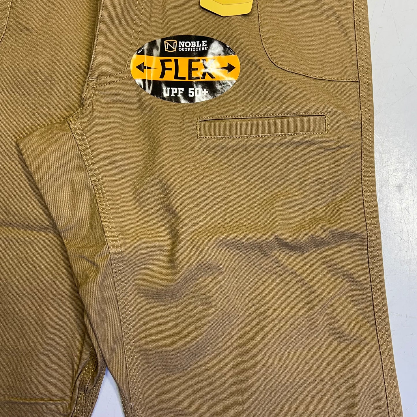 NOBLE OUTFITTERS Flex Stretch Canvas Work Pant Men's Sz 36x32 Coyote 18425
